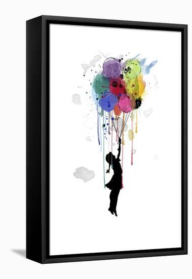 Drips Balloon-Mark Ashkenazi-Framed Premier Image Canvas