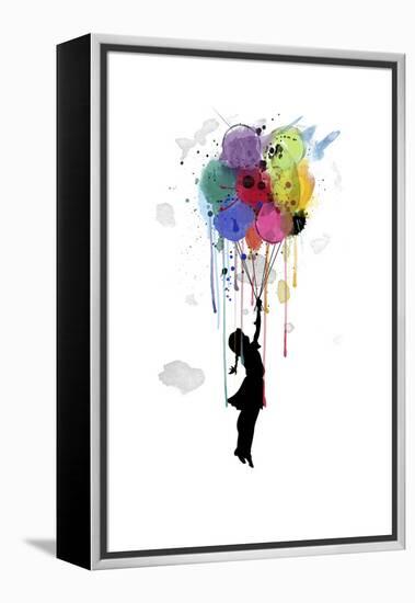 Drips Balloon-Mark Ashkenazi-Framed Premier Image Canvas