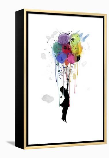 Drips Balloon-Mark Ashkenazi-Framed Premier Image Canvas