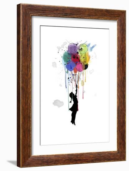 Drips Balloon-Mark Ashkenazi-Framed Giclee Print