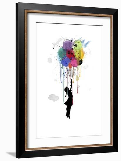 Drips Balloon-Mark Ashkenazi-Framed Giclee Print