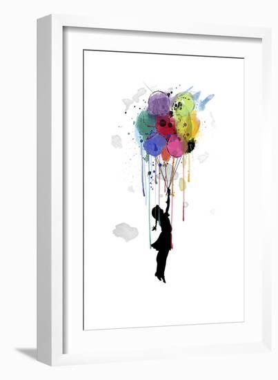 Drips Balloon-Mark Ashkenazi-Framed Giclee Print