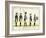 Drittes Regiment Garde, C.1784-J. H. Carl-Framed Giclee Print