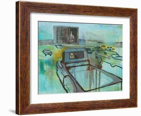 Drive-In, 2014-Anastasia Lennon-Framed Giclee Print