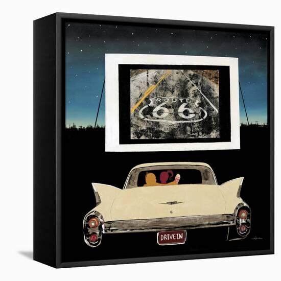 Drive In-Kc Haxton-Framed Stretched Canvas
