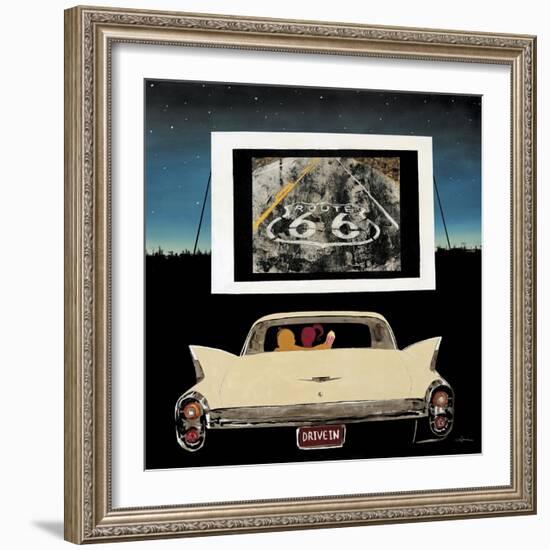 Drive In-Kc Haxton-Framed Art Print