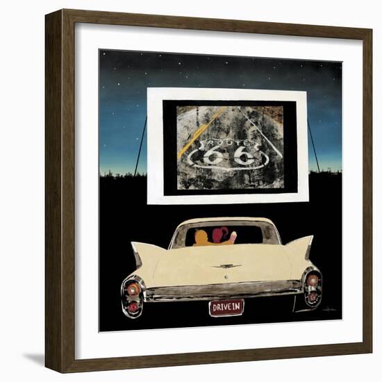 Drive In-Kc Haxton-Framed Art Print