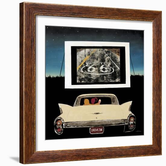 Drive In-Kc Haxton-Framed Art Print