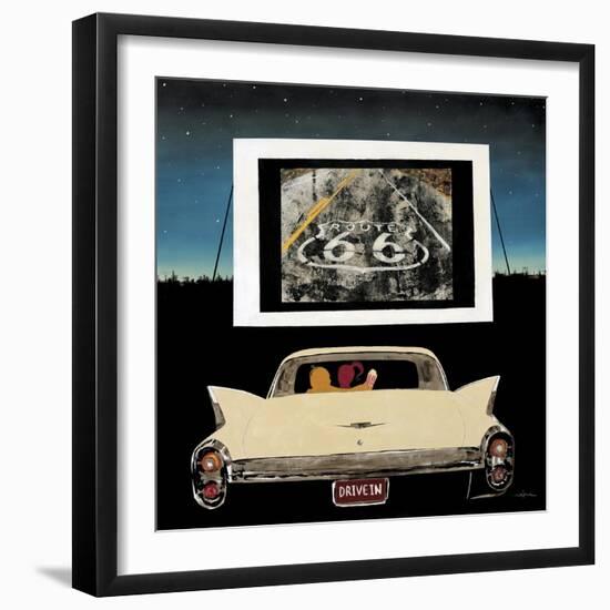 Drive In-Kc Haxton-Framed Art Print