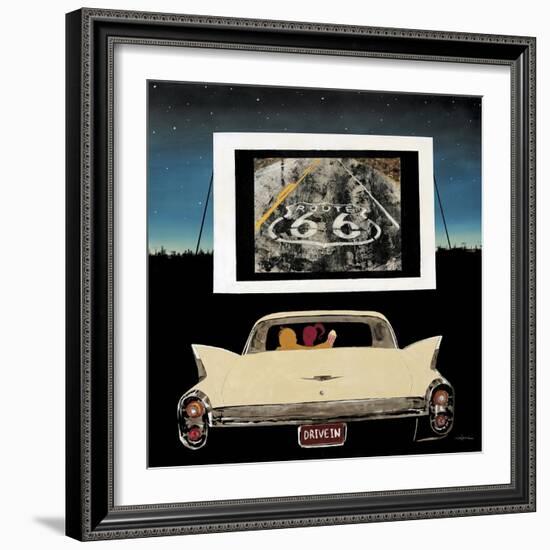 Drive In-Kc Haxton-Framed Art Print