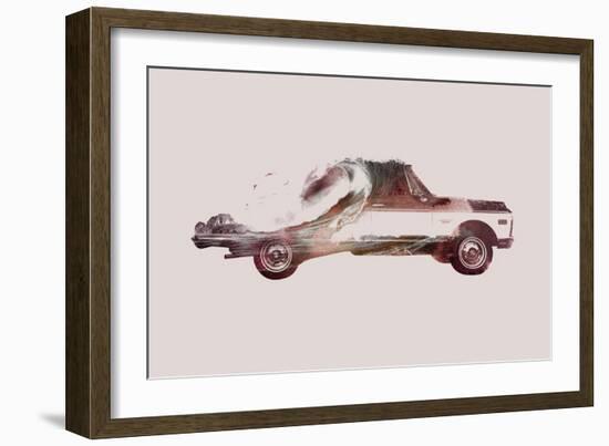 Drive Me Back Home No. 3-Robert Farkas-Framed Art Print