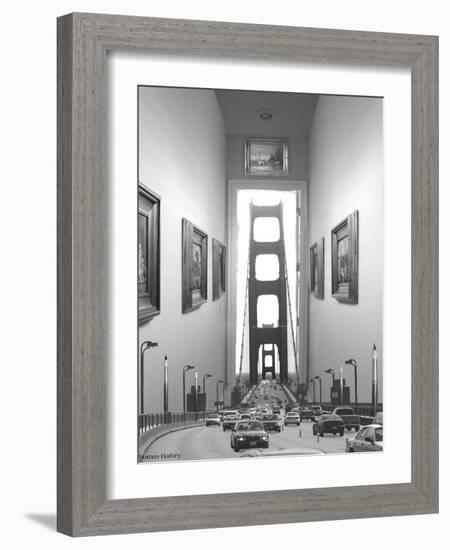 Drive Thru Gallery-Thomas Barbey-Framed Giclee Print