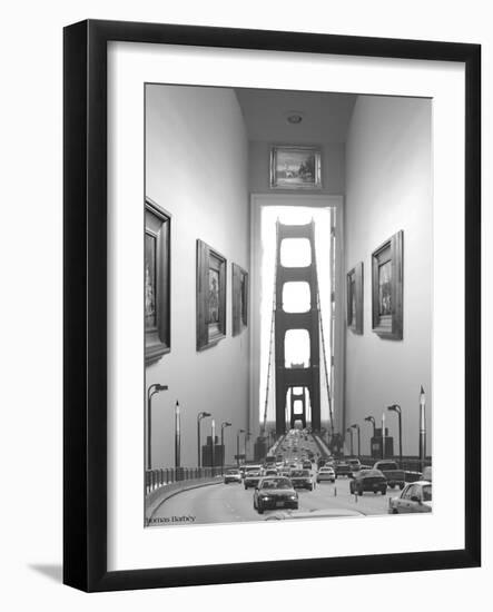 Drive Thru Gallery-Thomas Barbey-Framed Giclee Print