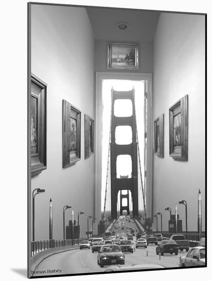 Drive Thru Gallery-Thomas Barbey-Mounted Giclee Print