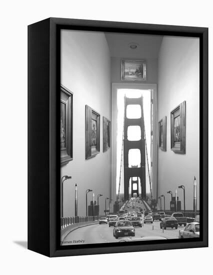 Drive Thru Gallery-Thomas Barbey-Framed Premier Image Canvas