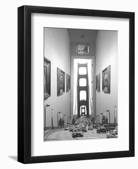 Drive Thru Gallery-Thomas Barbey-Framed Giclee Print