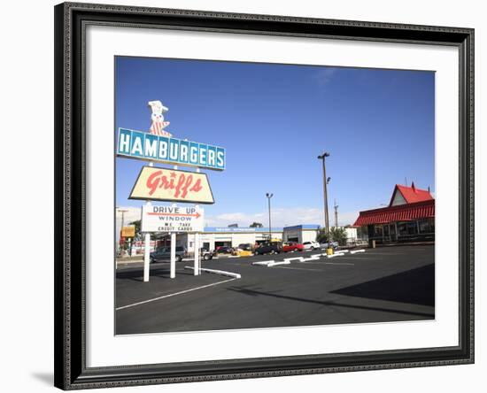 Drive Thru, Route 66, Albuquerque, New Mexico, United States of America, North America-Wendy Connett-Framed Photographic Print