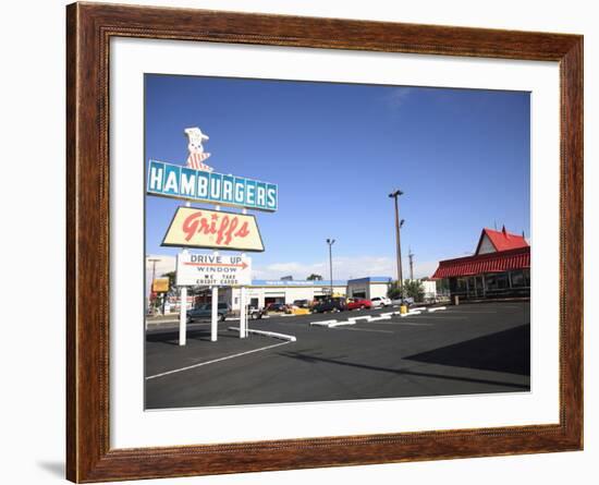 Drive Thru, Route 66, Albuquerque, New Mexico, United States of America, North America-Wendy Connett-Framed Photographic Print