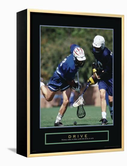 Drive-null-Framed Stretched Canvas