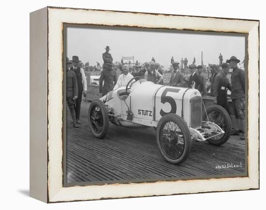 Driver and No.5 Racecar, Tacoma Speedway, Circa 1919-Marvin Boland-Framed Premier Image Canvas