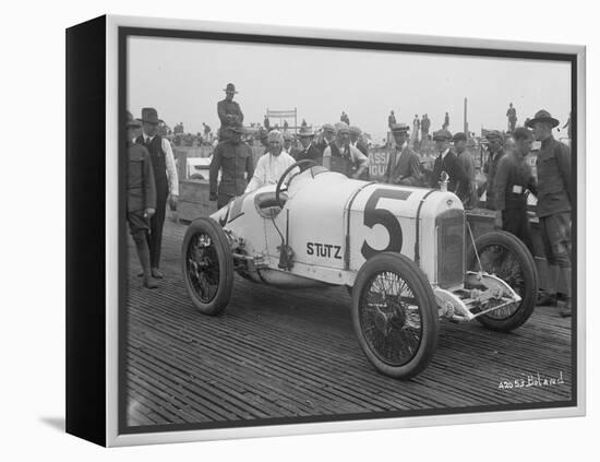 Driver and No.5 Racecar, Tacoma Speedway, Circa 1919-Marvin Boland-Framed Premier Image Canvas