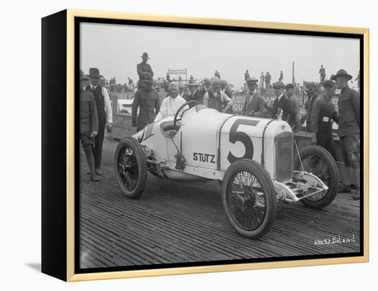 Driver and No.5 Racecar, Tacoma Speedway, Circa 1919-Marvin Boland-Framed Premier Image Canvas