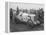 Driver and No.5 Racecar, Tacoma Speedway, Circa 1919-Marvin Boland-Framed Premier Image Canvas