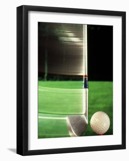 Driver, Ball and Tee-null-Framed Photographic Print