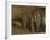 Drivers and Mules with Young Laborers in a West Virginia Coal Mine. October 1908-null-Framed Photo