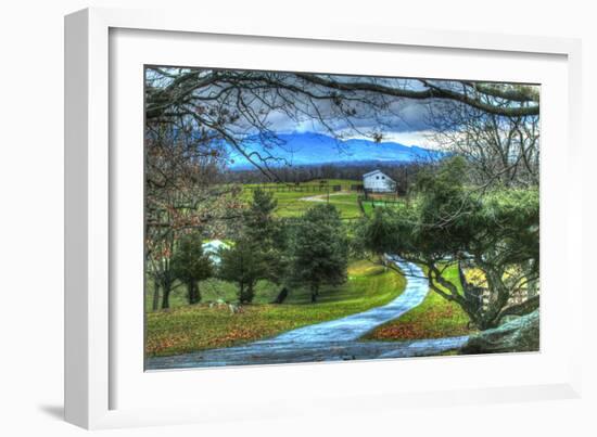 Driveway View-Robert Goldwitz-Framed Photographic Print