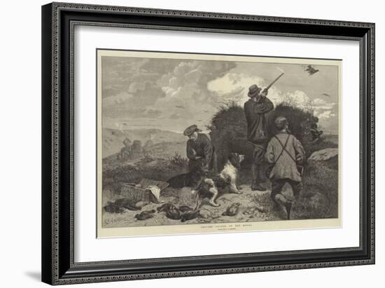 Driving Grouse on the Moors-George Bouverie Goddard-Framed Giclee Print