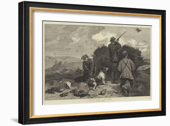 Driving Grouse on the Moors-George Bouverie Goddard-Framed Giclee Print