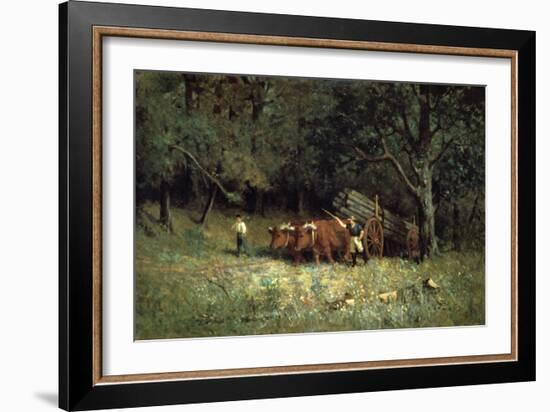 Driving Home the Cows, 1881-Edward Mitchell Bannister-Framed Giclee Print