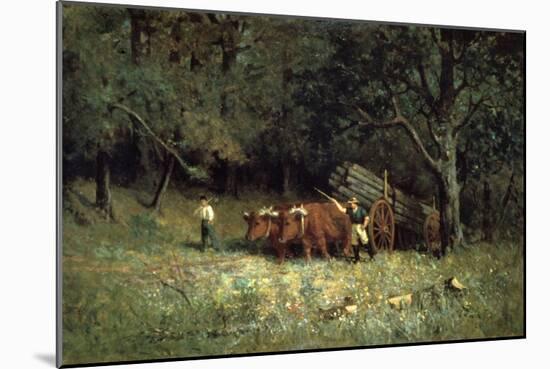 Driving Home the Cows, 1881-Edward Mitchell Bannister-Mounted Giclee Print