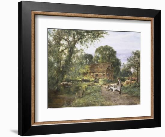 Driving the Geese-Henry John Yeend King-Framed Giclee Print