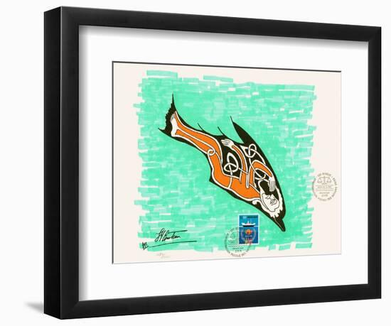 Droit de la Mer-Jacques-Yves Cousteau-Framed Collectable Print