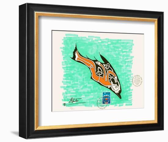 Droit de la Mer-Jacques-Yves Cousteau-Framed Collectable Print