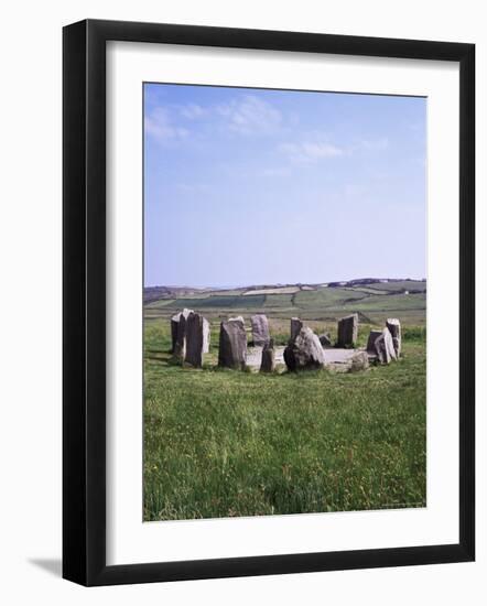 Drombeg Prehistoric Stone Circle, County Cork, Munster, Eire (Republic of Ireland)-Michael Jenner-Framed Photographic Print