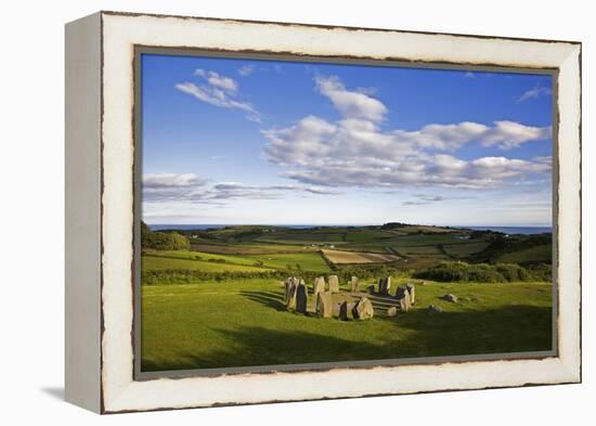 Drombeg (Recumbent) Stone Circle-null-Framed Premier Image Canvas