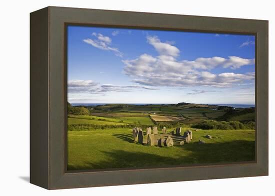 Drombeg (Recumbent) Stone Circle-null-Framed Premier Image Canvas