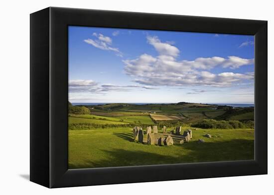 Drombeg (Recumbent) Stone Circle-null-Framed Premier Image Canvas