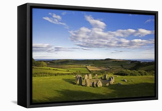 Drombeg (Recumbent) Stone Circle-null-Framed Premier Image Canvas