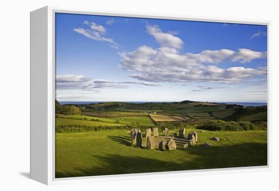 Drombeg (Recumbent) Stone Circle-null-Framed Premier Image Canvas