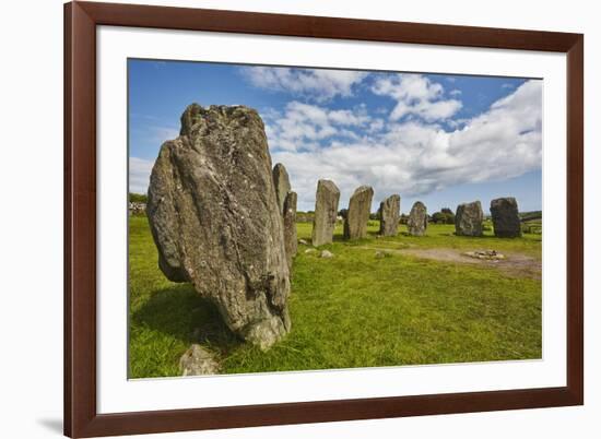 Drombeg stone circle, near Clonakilty, County Cork, Munster, Republic of Ireland, Europe-Nigel Hicks-Framed Photographic Print