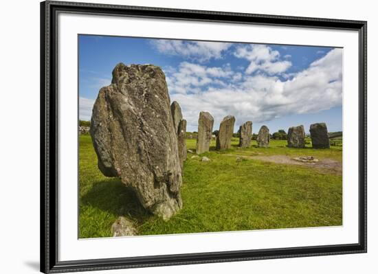 Drombeg stone circle, near Clonakilty, County Cork, Munster, Republic of Ireland, Europe-Nigel Hicks-Framed Photographic Print