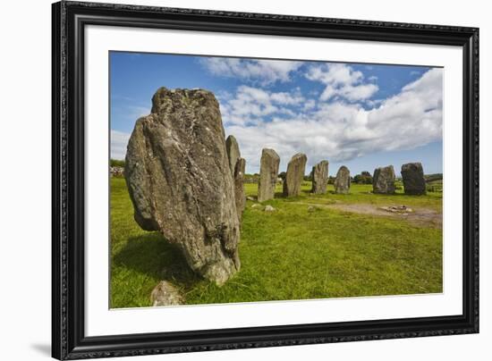 Drombeg stone circle, near Clonakilty, County Cork, Munster, Republic of Ireland, Europe-Nigel Hicks-Framed Photographic Print