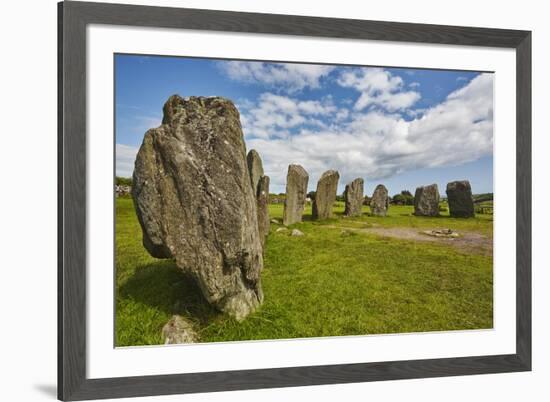 Drombeg stone circle, near Clonakilty, County Cork, Munster, Republic of Ireland, Europe-Nigel Hicks-Framed Photographic Print