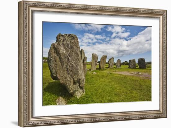 Drombeg stone circle, near Clonakilty, County Cork, Munster, Republic of Ireland, Europe-Nigel Hicks-Framed Photographic Print