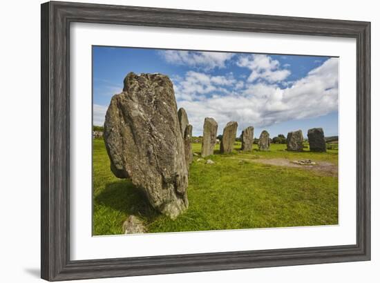 Drombeg stone circle, near Clonakilty, County Cork, Munster, Republic of Ireland, Europe-Nigel Hicks-Framed Photographic Print