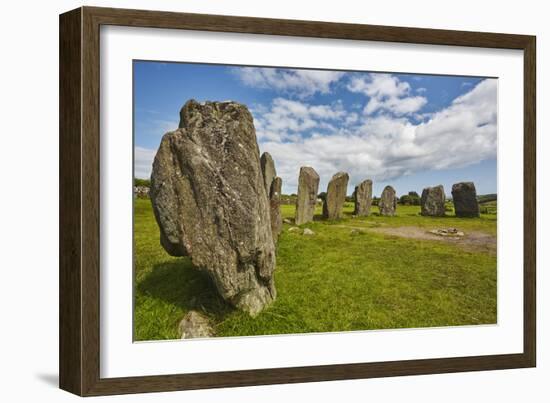 Drombeg stone circle, near Clonakilty, County Cork, Munster, Republic of Ireland, Europe-Nigel Hicks-Framed Photographic Print